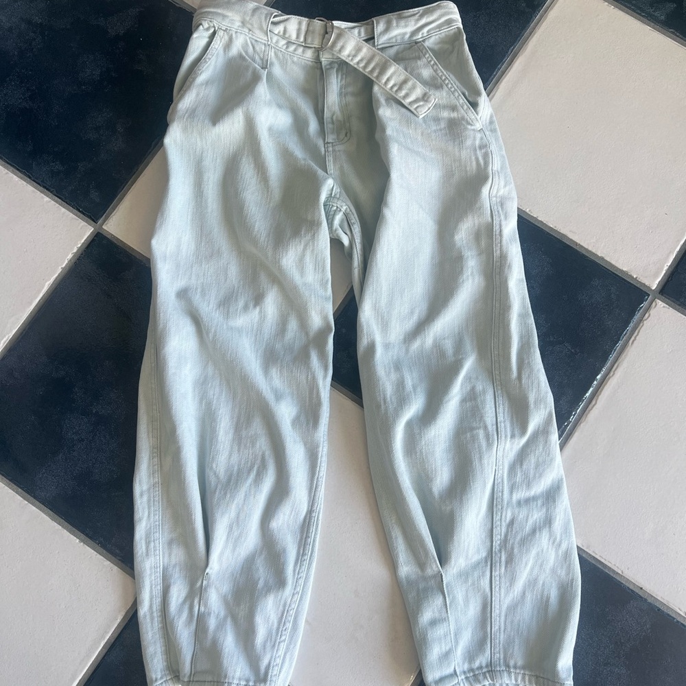 Free People Light Blue Pants